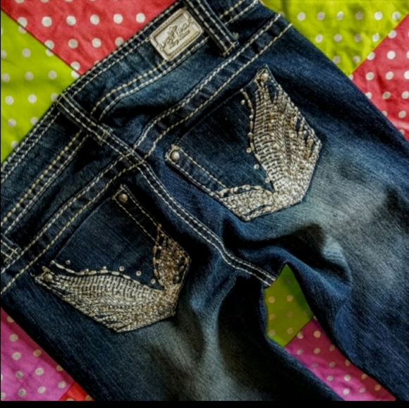 Almost Famous Jeans Size 1 Skinny Leg Jegging Nwot - Picture 5 of 11